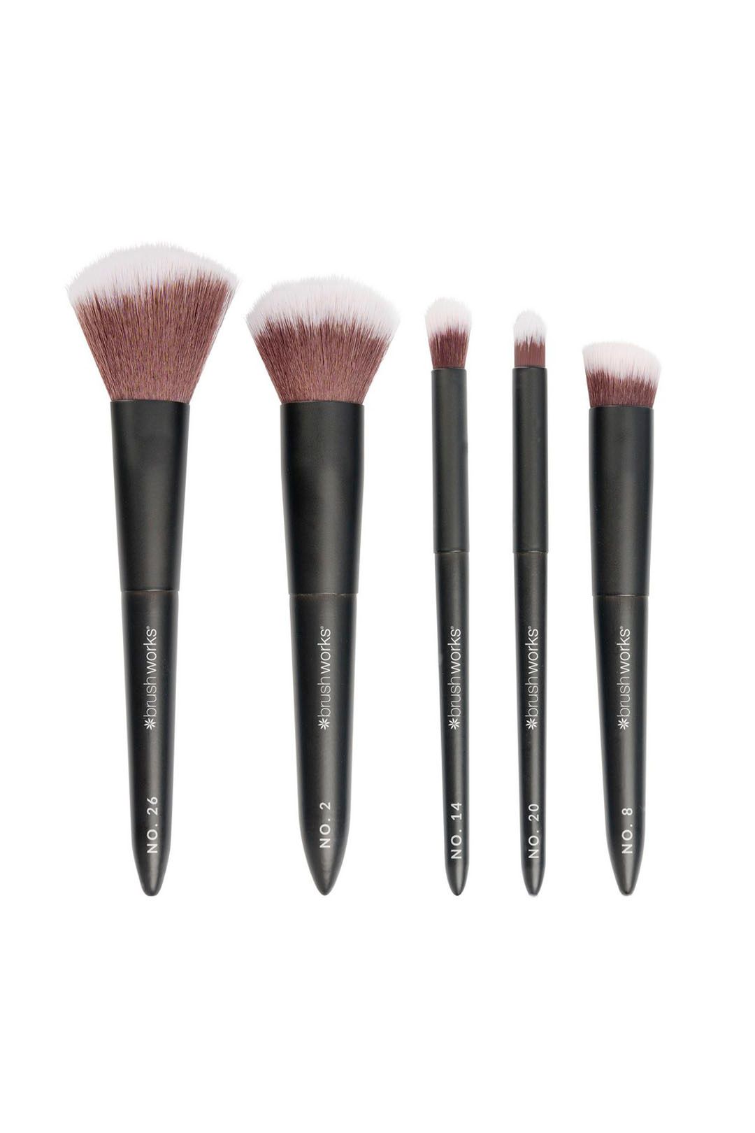 Brushworks On-The-Go Travel Makeup Brush Set