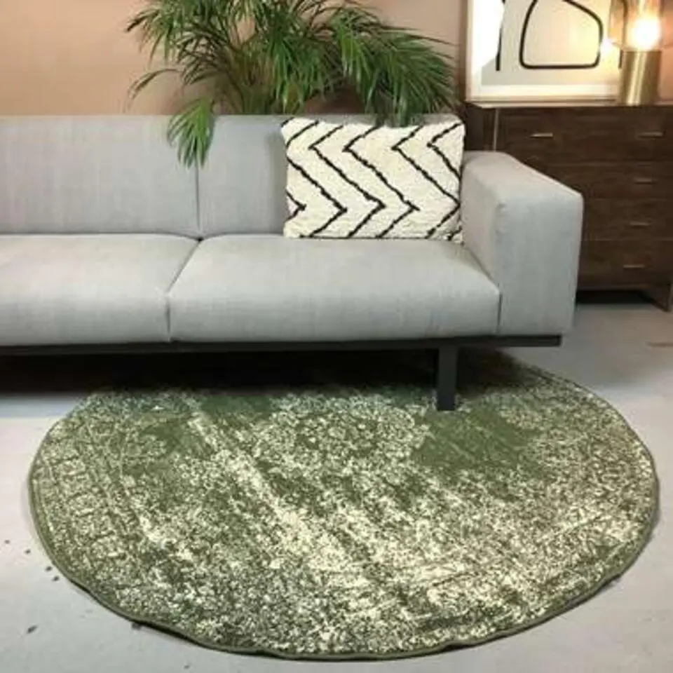 EVA Interior Vloerkleed Bloom - Groen - 160 &Oslash; - (M)