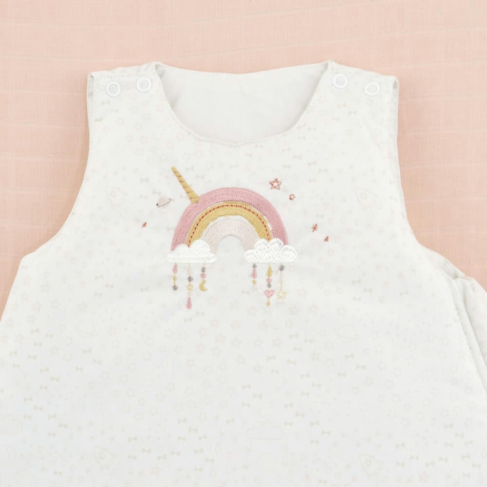 UTOPIA - Gigoteuse coton bio* écrue 0-6 mois