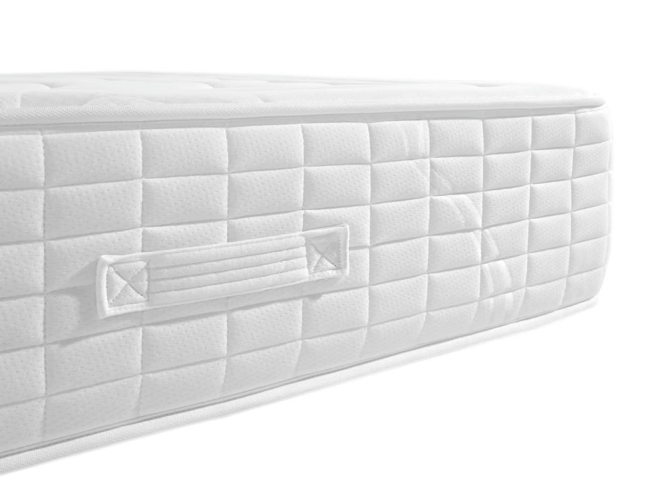 PARIS - Matelas à ressorts ensachés et mémoire de forme 90X200