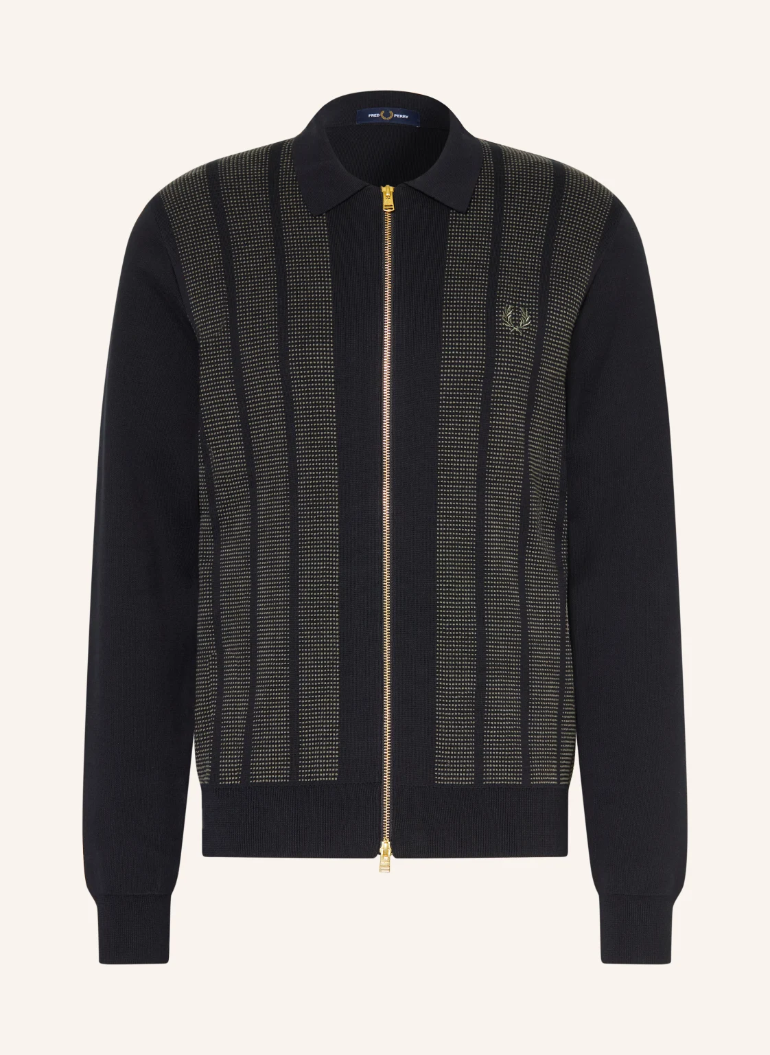 FRED PERRY Strickjacke