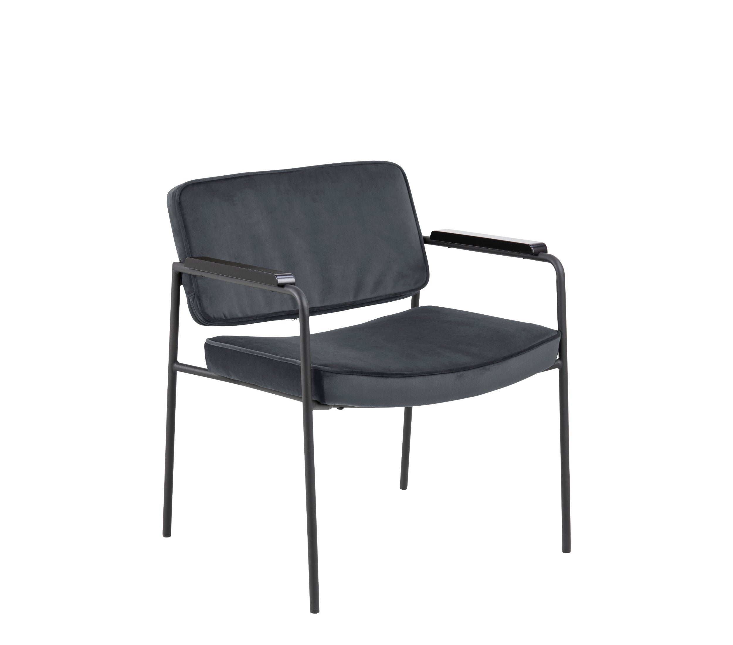 Rebellenclub Fauteuil Malung - Donkergrijs