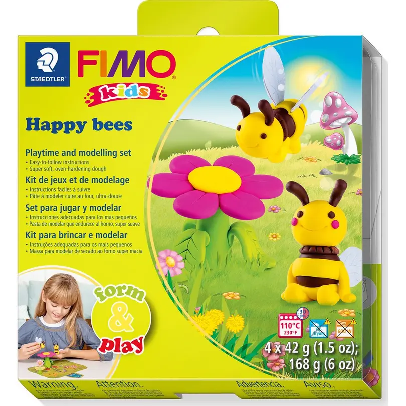 Spielset 4er-Set Happy Bees