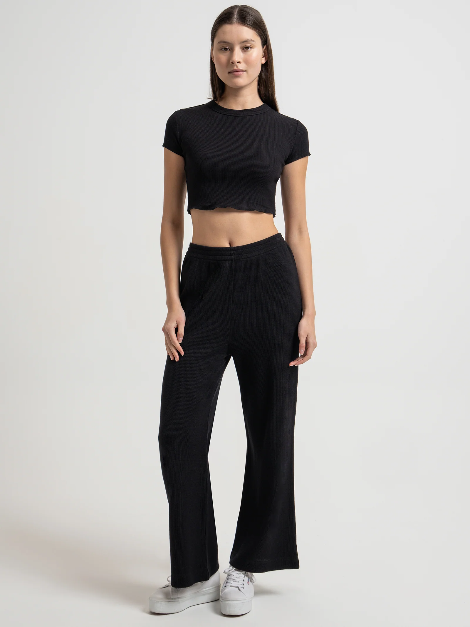 Kin Waffle Culottes