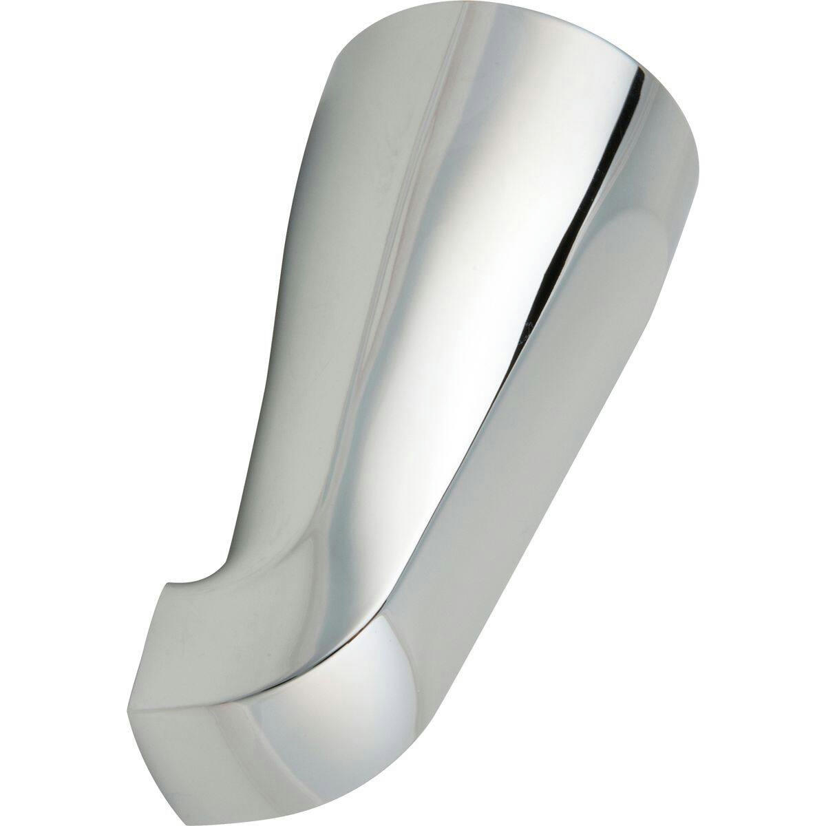 PlumbShop Universal Bathtub Spout with 1/2-in FIP Adapter, 3/4-in FIP Inlet, Chrome