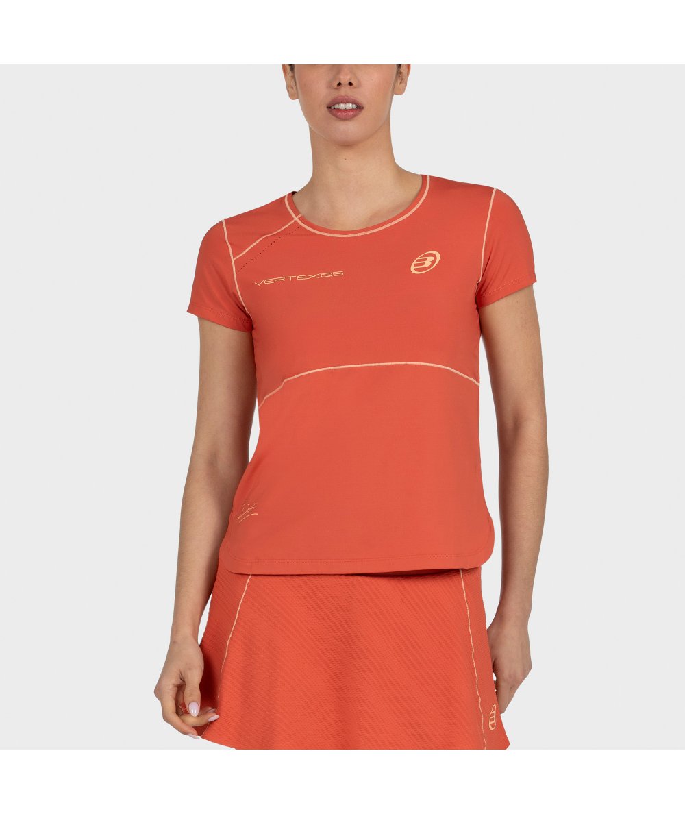 CAMISETA BULLPADEL DELFI 26V POMELO