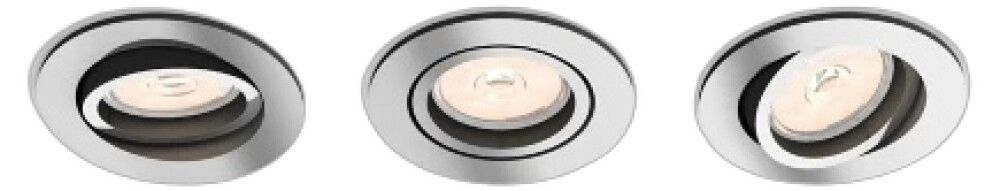 INNBYGNINGSSPOT PHILIPS DONEGAL 3 PK KROM U/PÆRE 23
