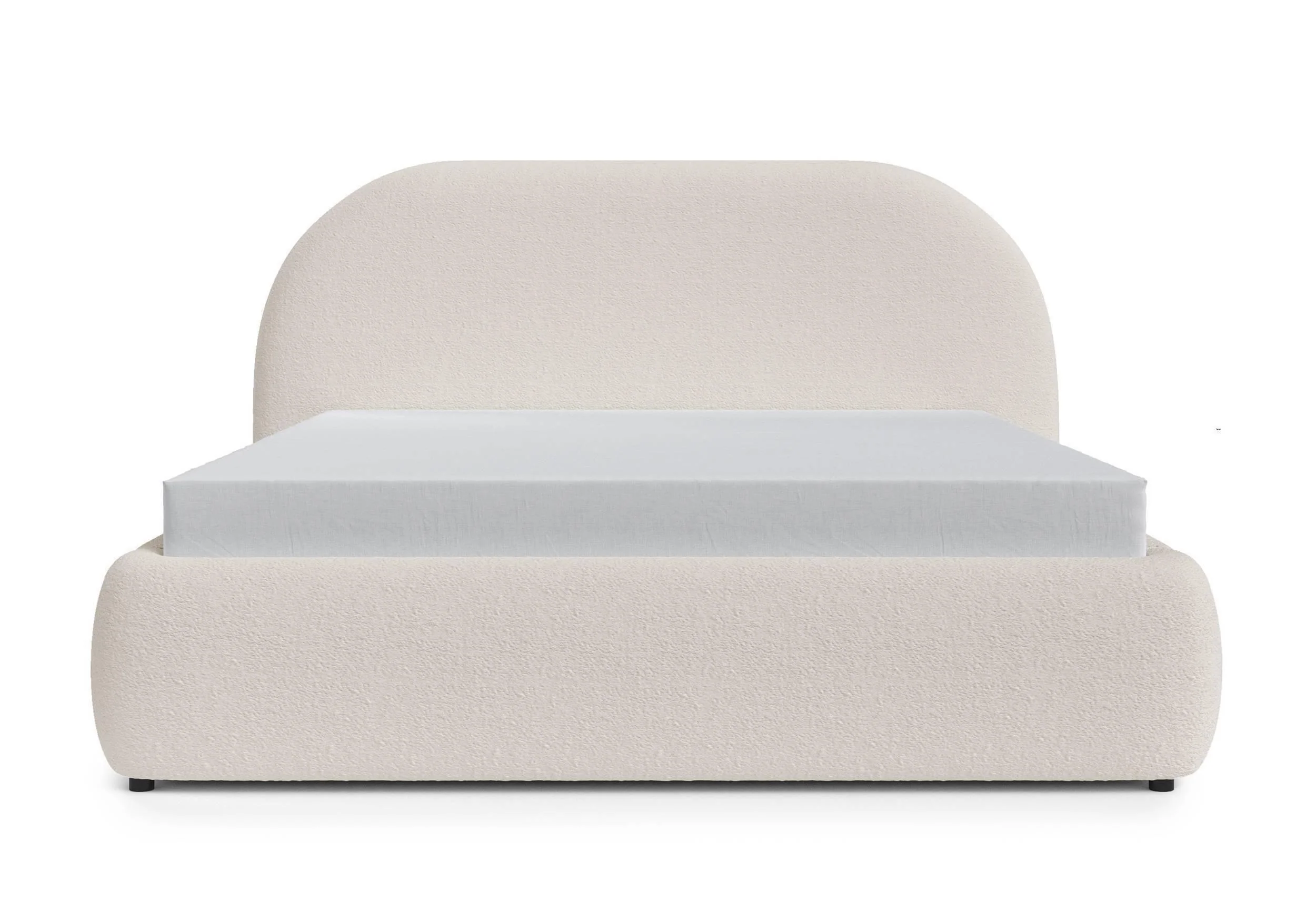 Bedframe Philipa bouclé 140 x 200 cm