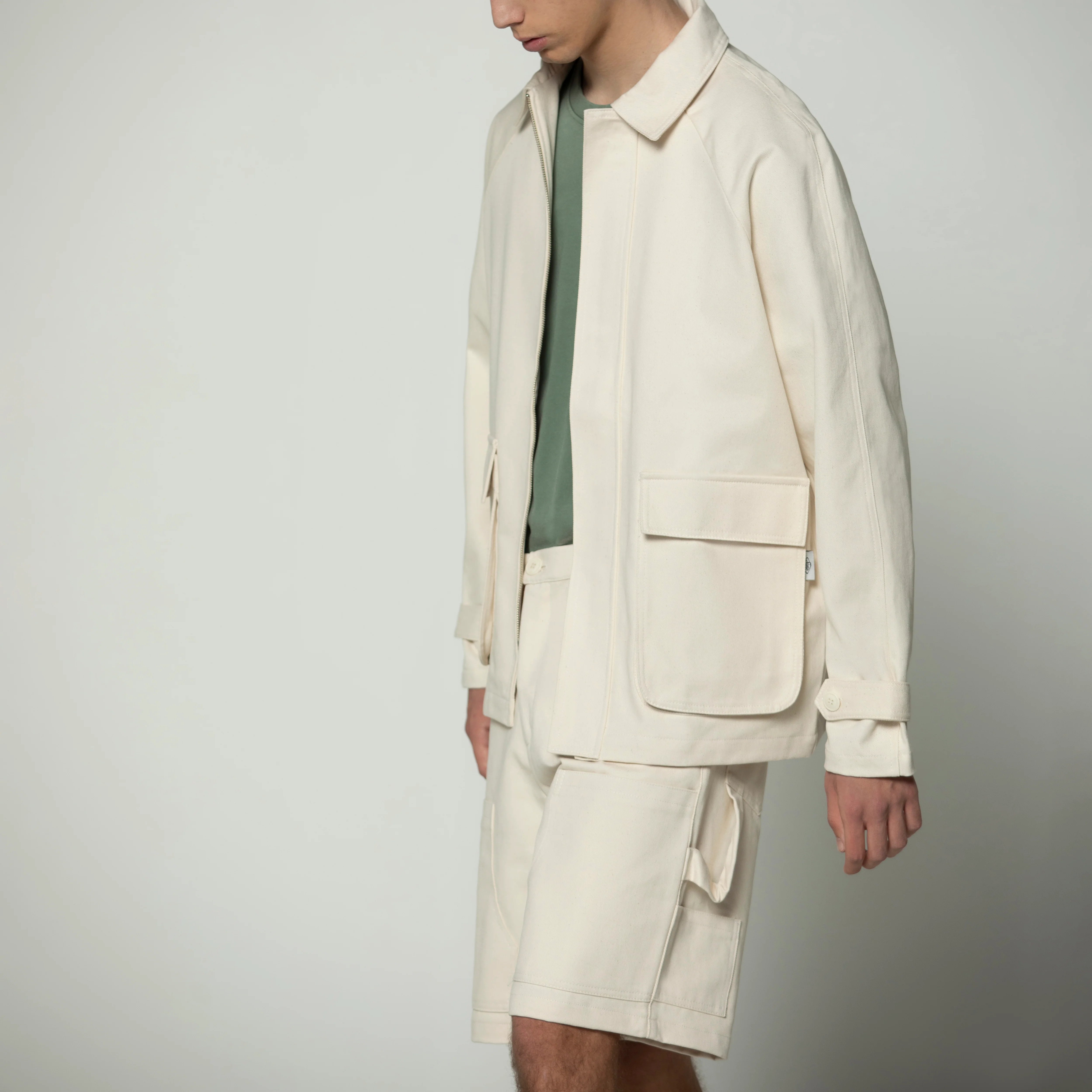 Sanjo Pocket Jacket // Ecru