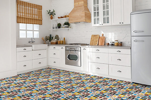 Carreaux vinyle Tulup 30x30 cm Mosaïque orientale 9 pcs