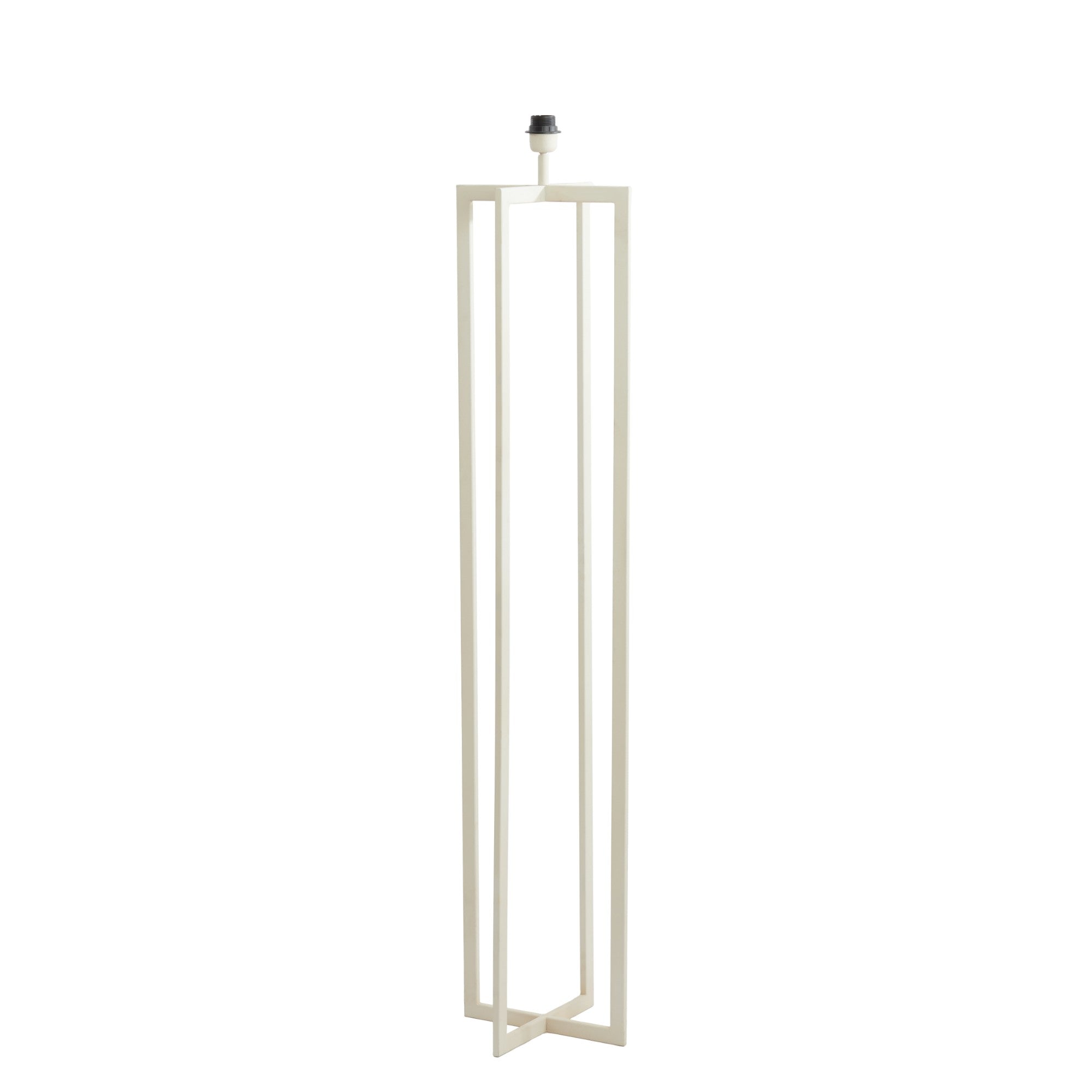 Light & Living vloerlamp Mace - wit - 30x30x140cm