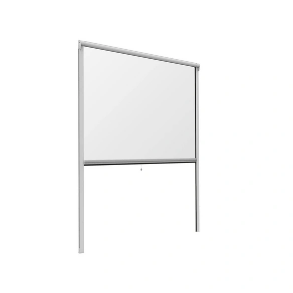 Insektenschutz, IS Basic Rollo Fenster, ALU weiß, 100 x 160 cm