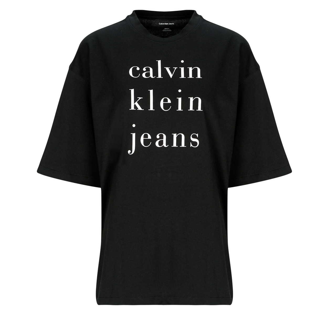Calvin Klein Jeans - SS CKJ LOGO TEE - Black