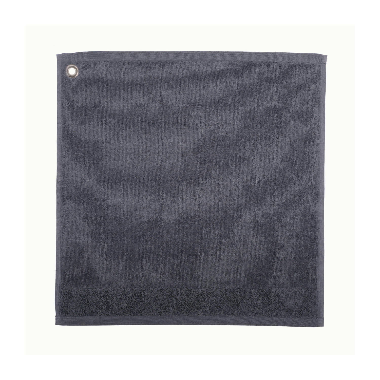 CURL - Essuie mains Œillet  en coton ombre 50 x 50