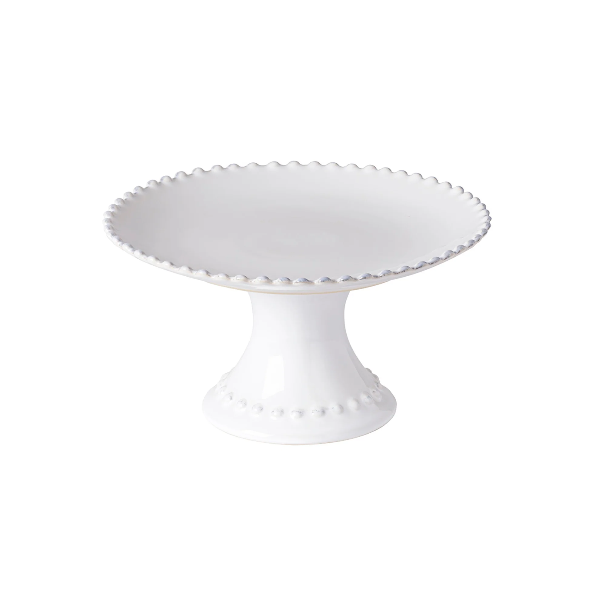 Small Footed Plate Pearl
