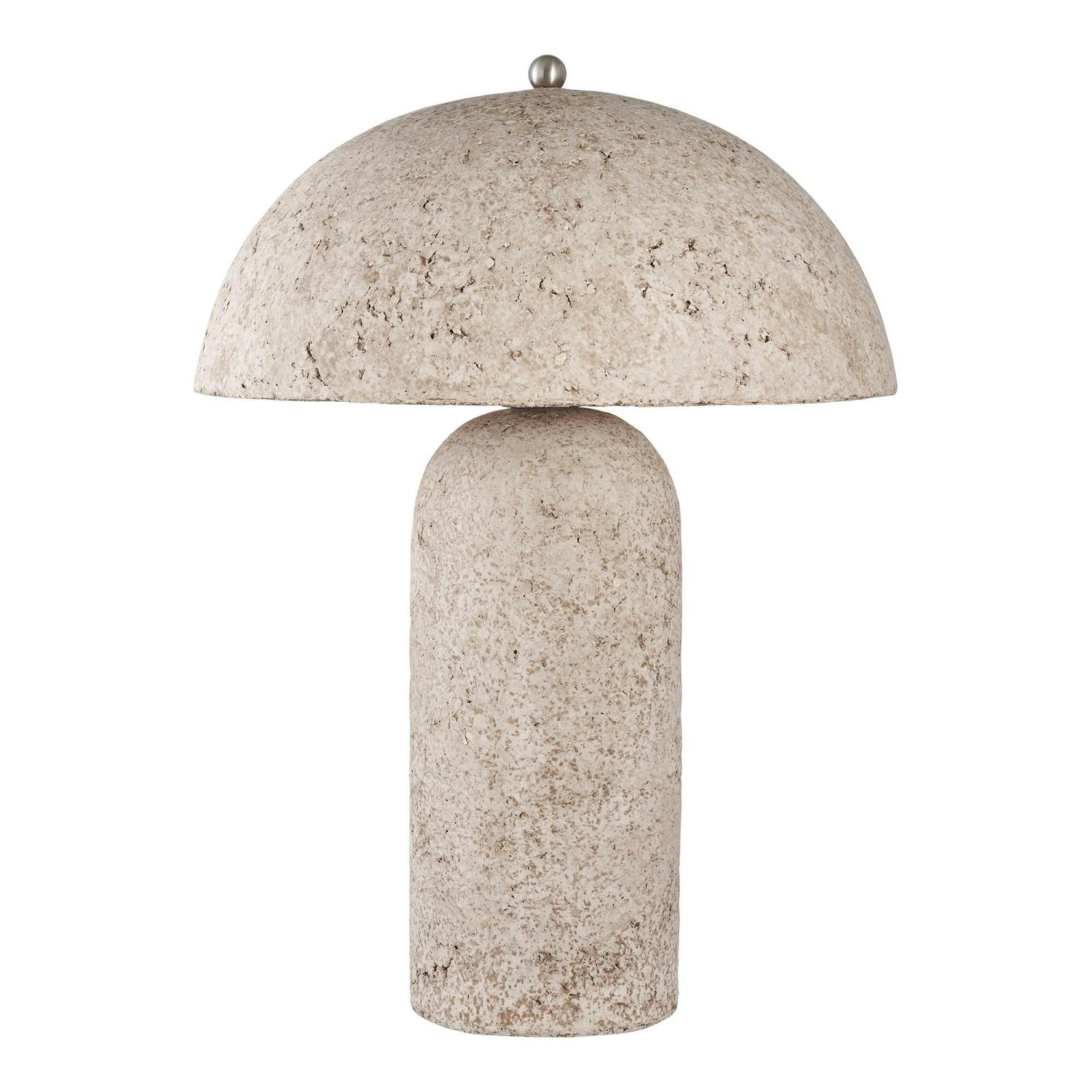 Lampe de table effet pierre H 49 cm KARS