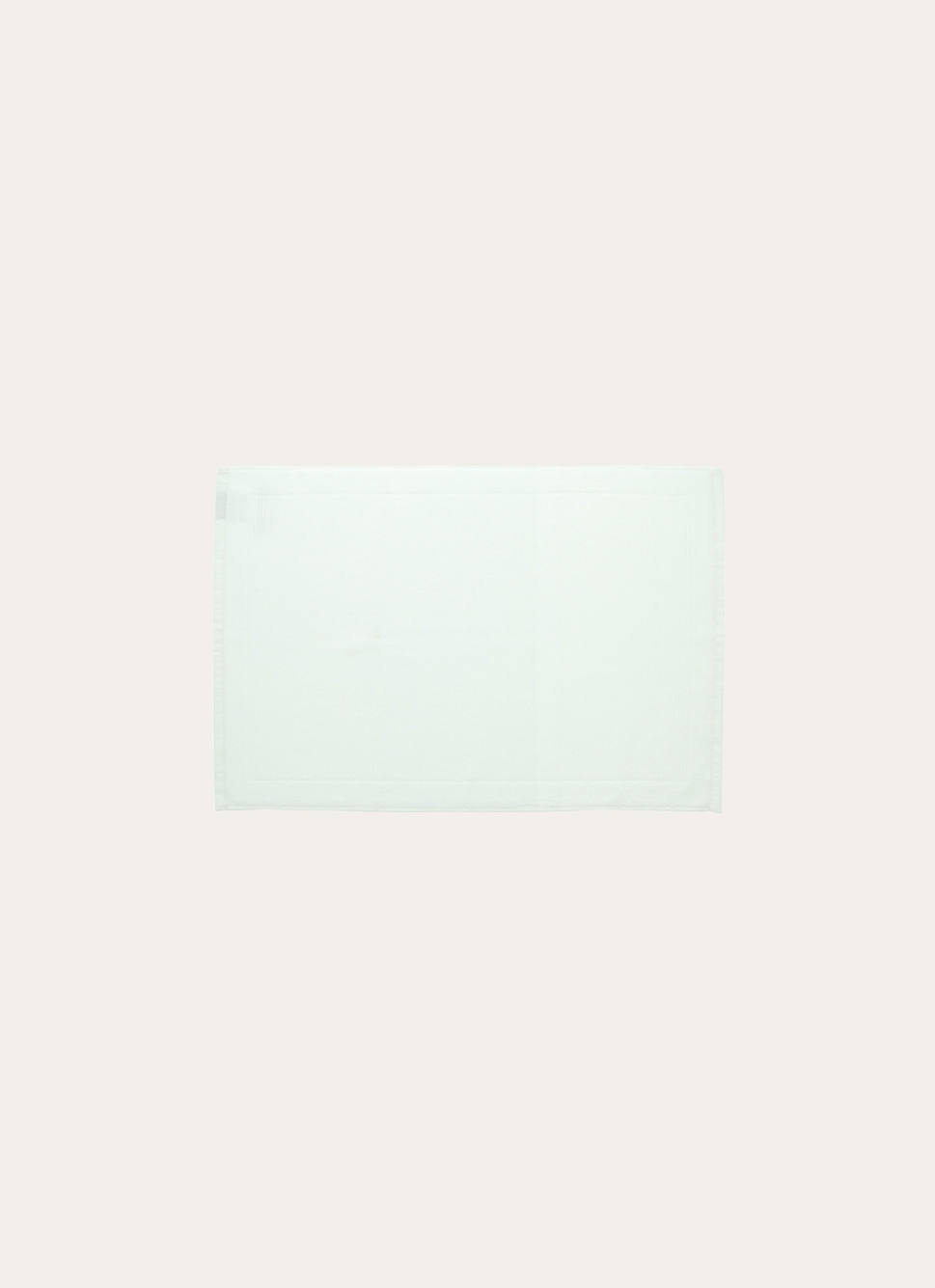 TAPIS DE BAIN EN COTON UNI 650GR BLANC