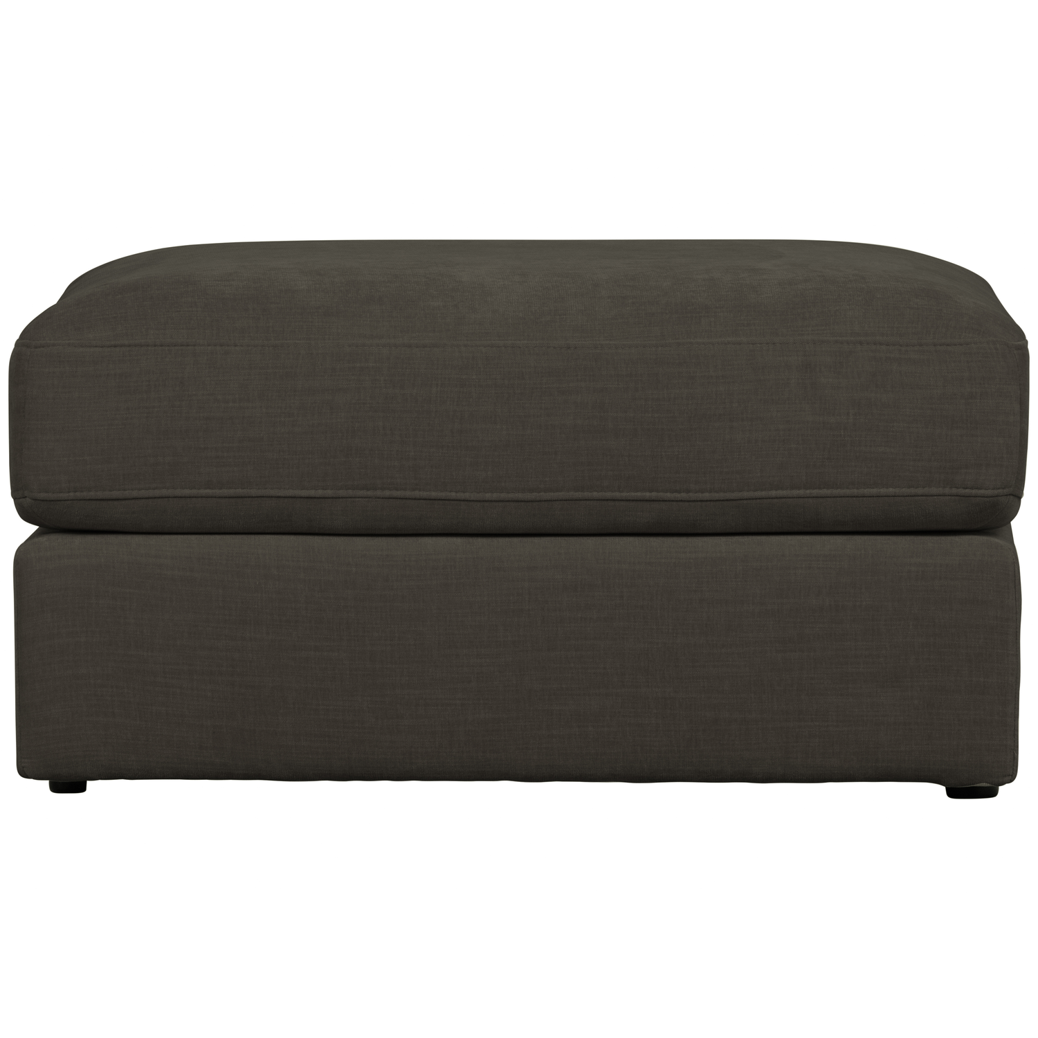 vtwonen hocker Family - Polyester - Antraciet - 44x90x98