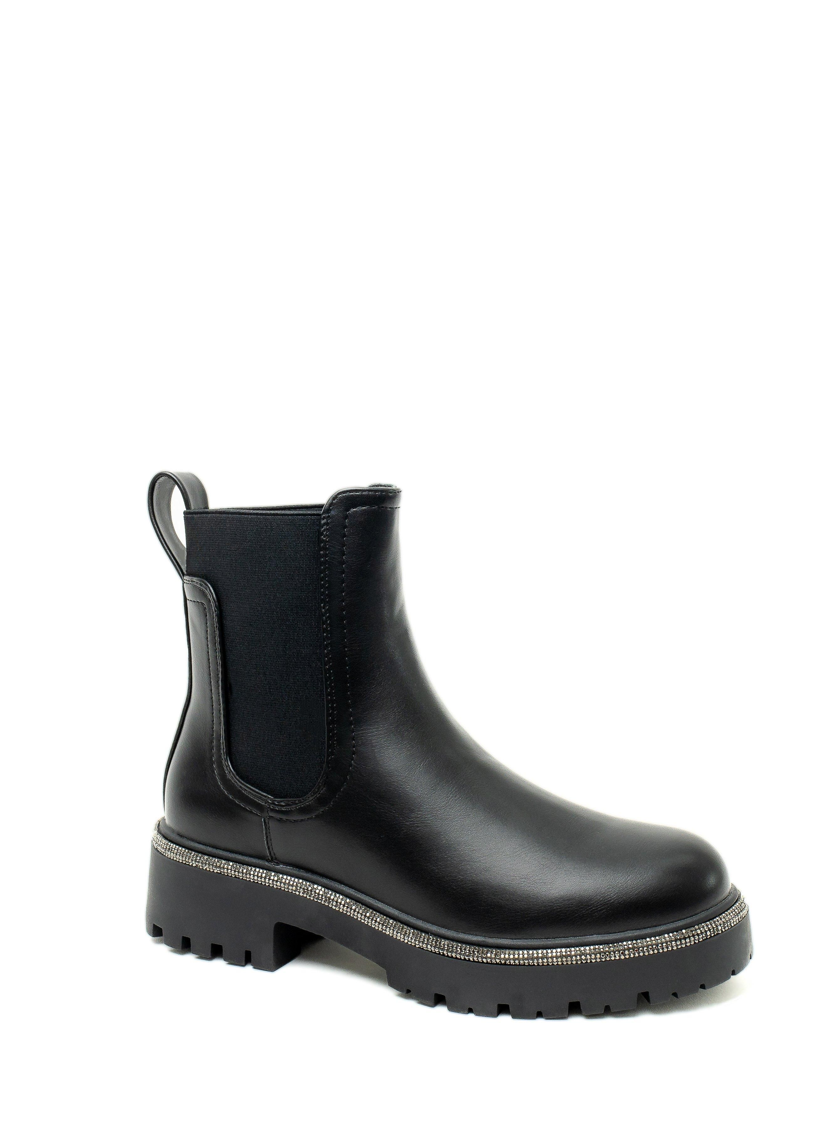 Love Lemonade Crystal Trim Chelsea Boot