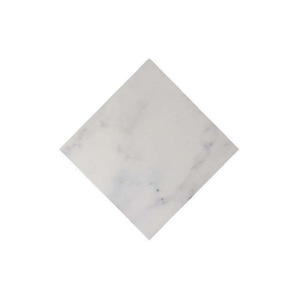 Cabochon sol / mur effet marbre blanc 4,6x4,6 cm TACO OCTAGON MARMOL BLANCO