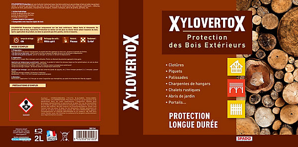 Huile extérieure de protection Bois s Incolore Xylovertox 2L
