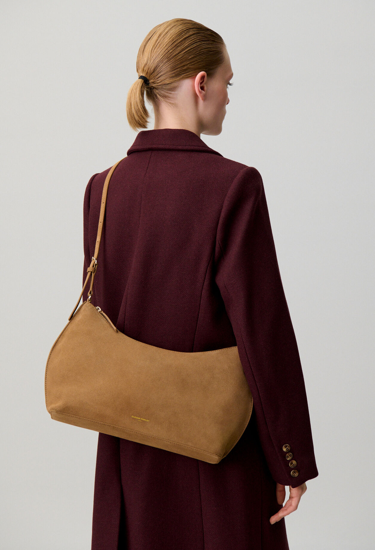 Sac cuir suède souple