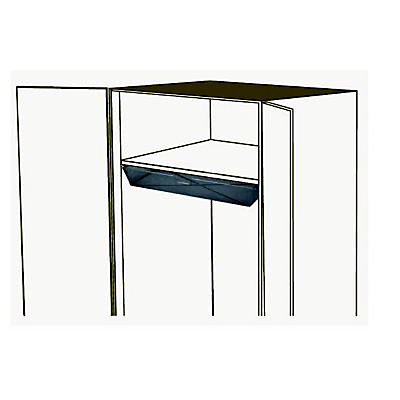 Grand panier fil coulissant Form Pratik 92 x 13 x 42 cm