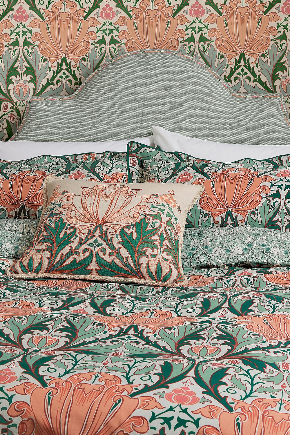 Morris & Co Helena' Cotton Duvet Cover Set