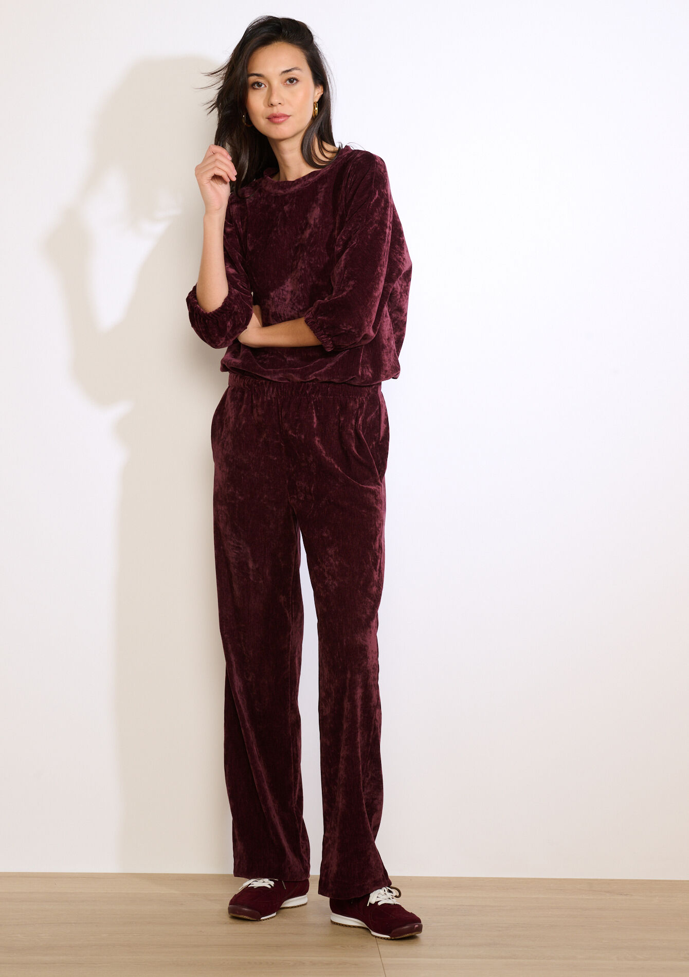 Velvet joggingbroek