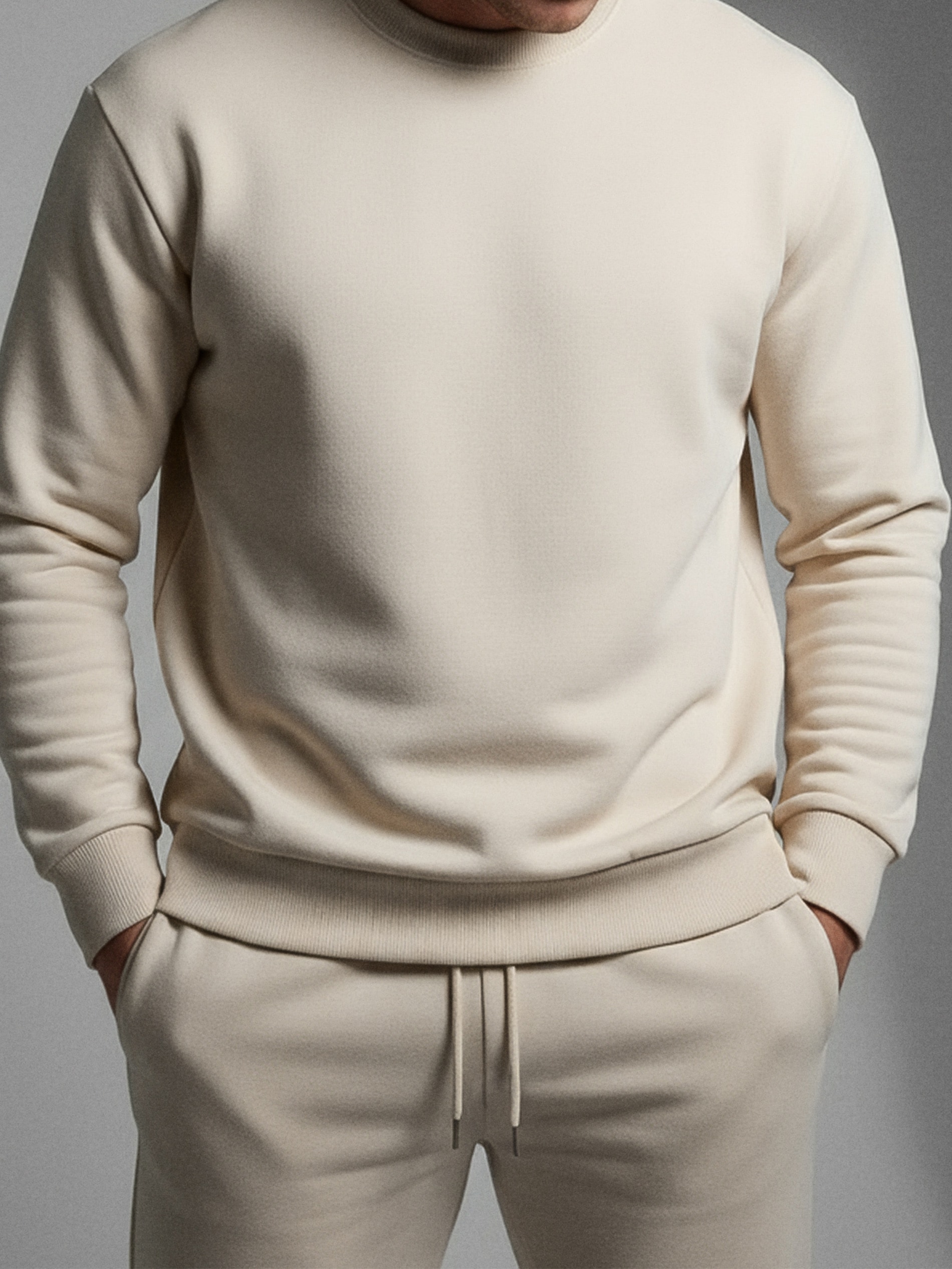 Bluza crewneck basic