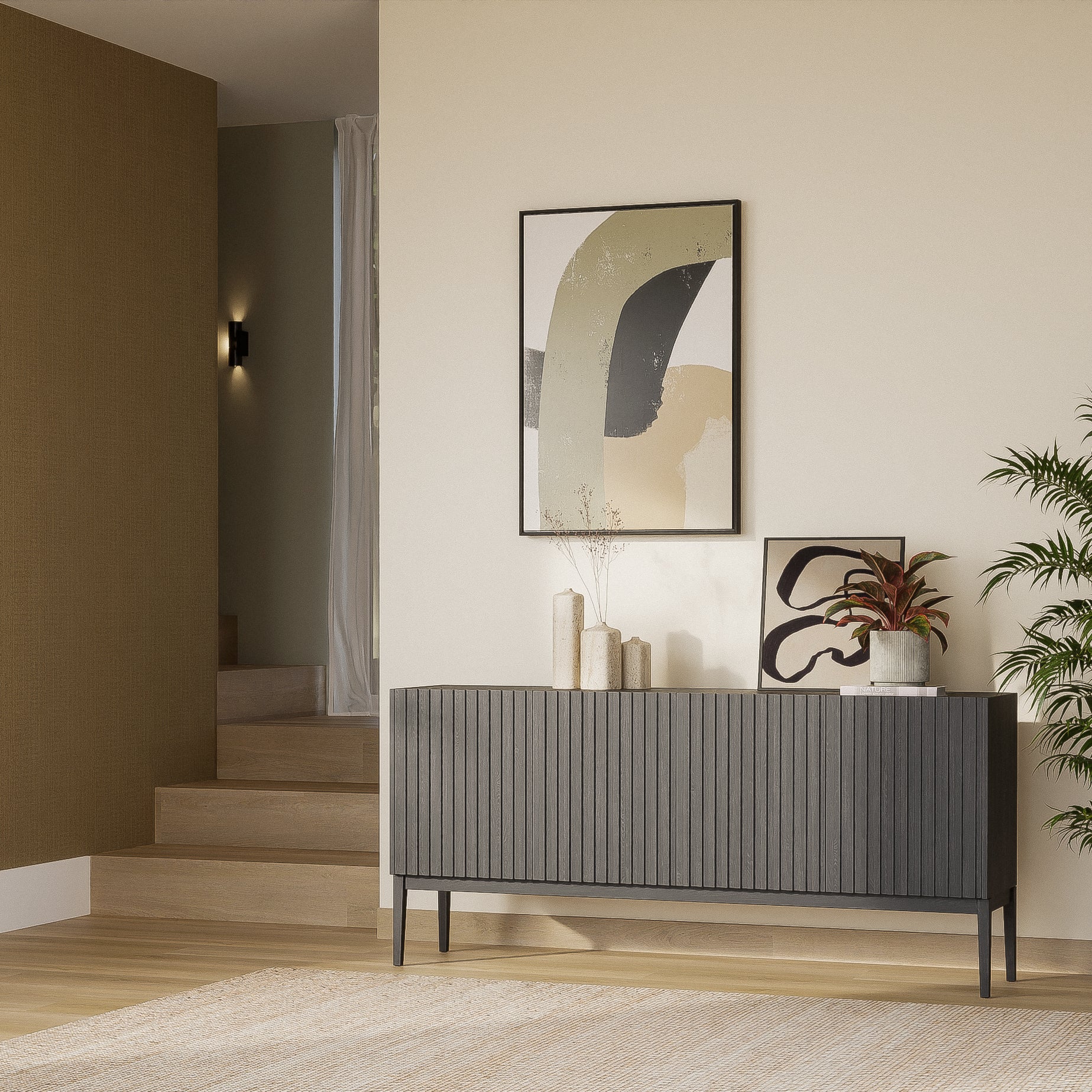 by fonQ Hide Dressoir - Zwart