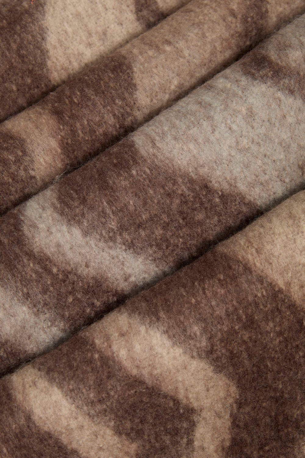 James Lakeland Zig Zag Brown Scarf