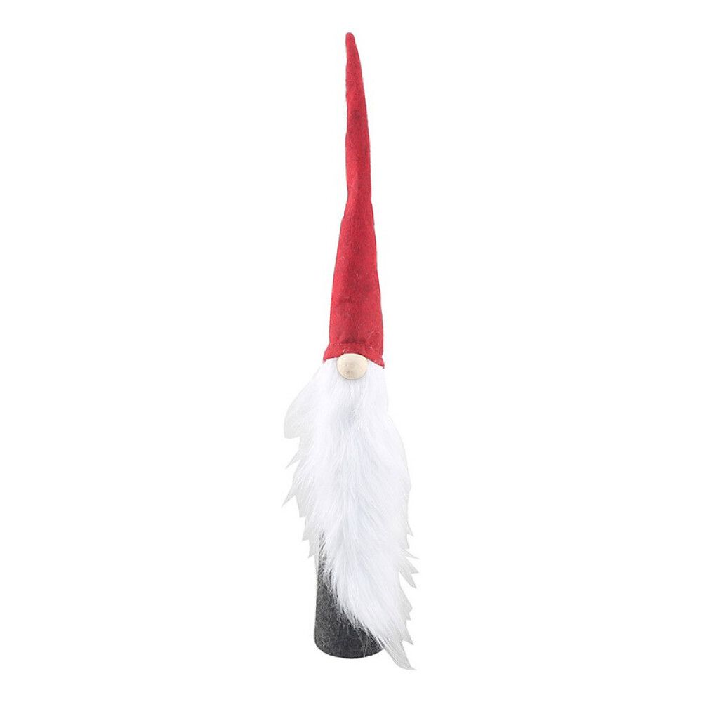 NISSE TØY 56CM RØD/GRÅ