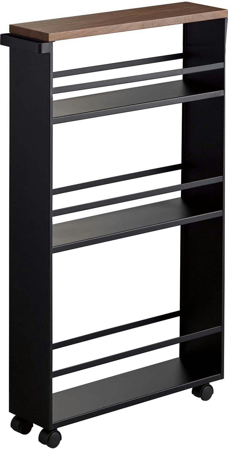 - Desserte de cuisine en métal et bois tower noir