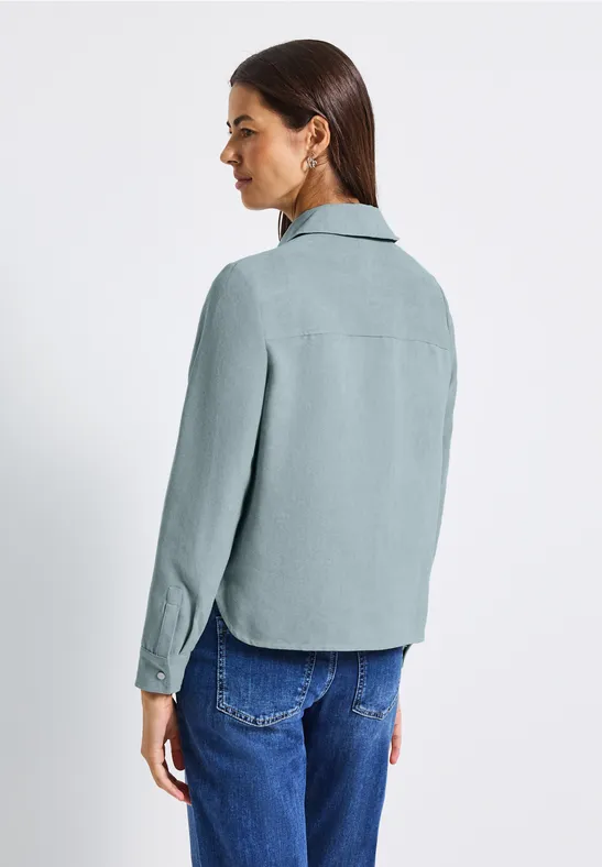 Kurzes Mini-Cord Overshirt