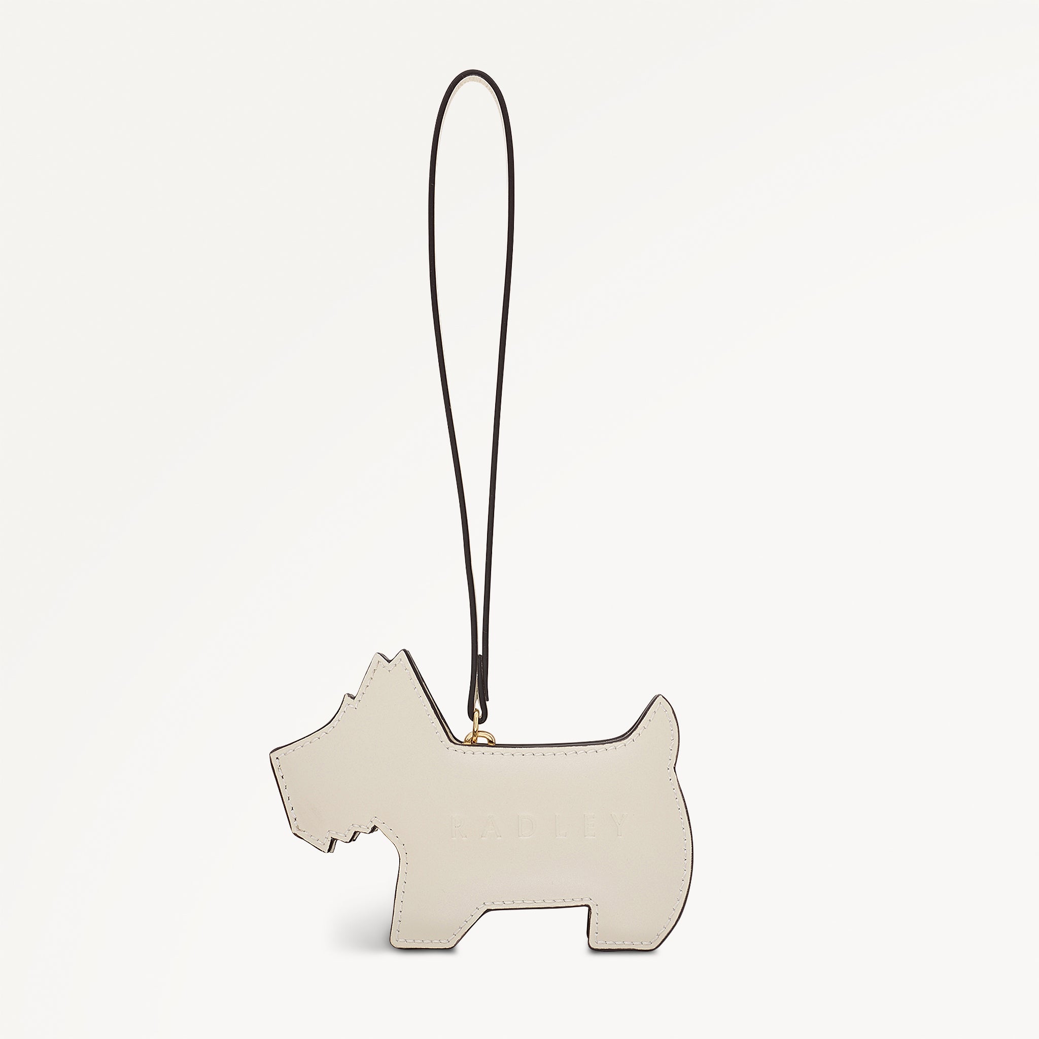 RADLEY DOG LEATHER ZIPTOP PURSE CHARM - OKF10901