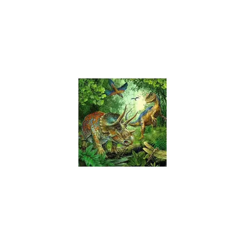 Puzzle 3er-Set Faszination Dinos