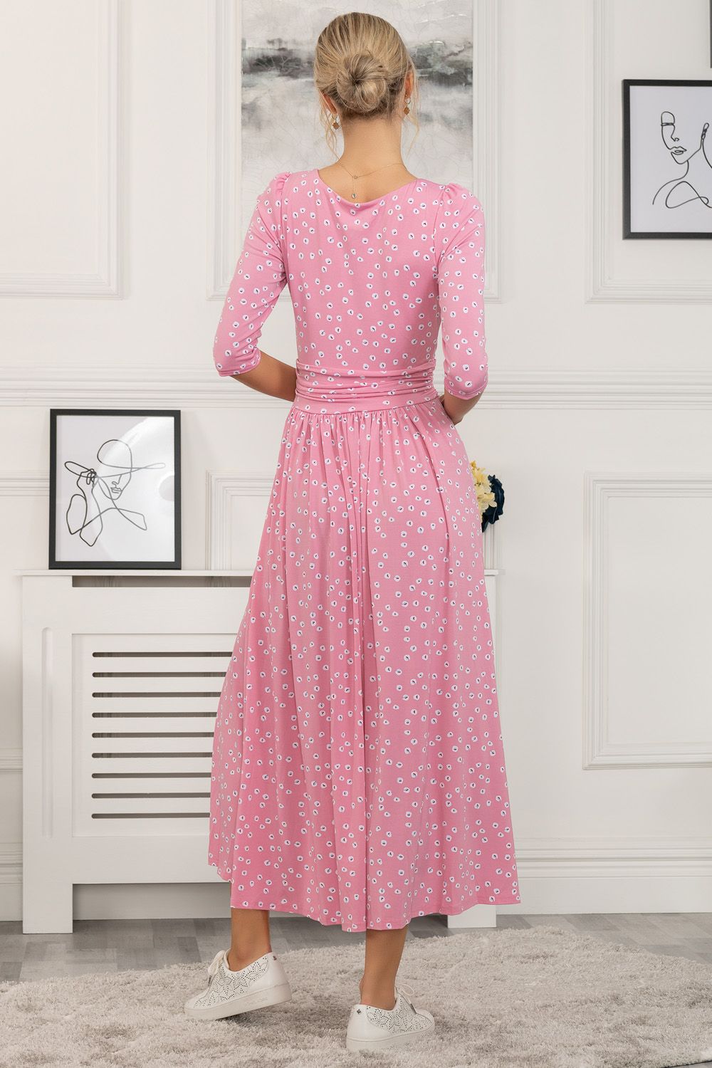 Jolie Moi Rexana Jersey Maxi Dress