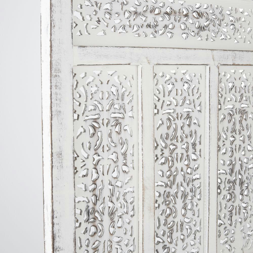 NAZCA - Paravent blanchi