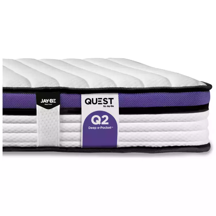 Jay-Be Quest Q2 Eco E-pocket Kids Single Mattress