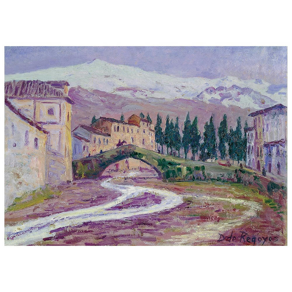 - Tableau - Sierra Nevada - Darío de Regoyos 50x70cm