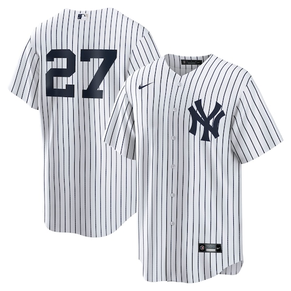 Giancarlo Stanton New York Yankees Nike Home Replica Player Jersey - White/Navy