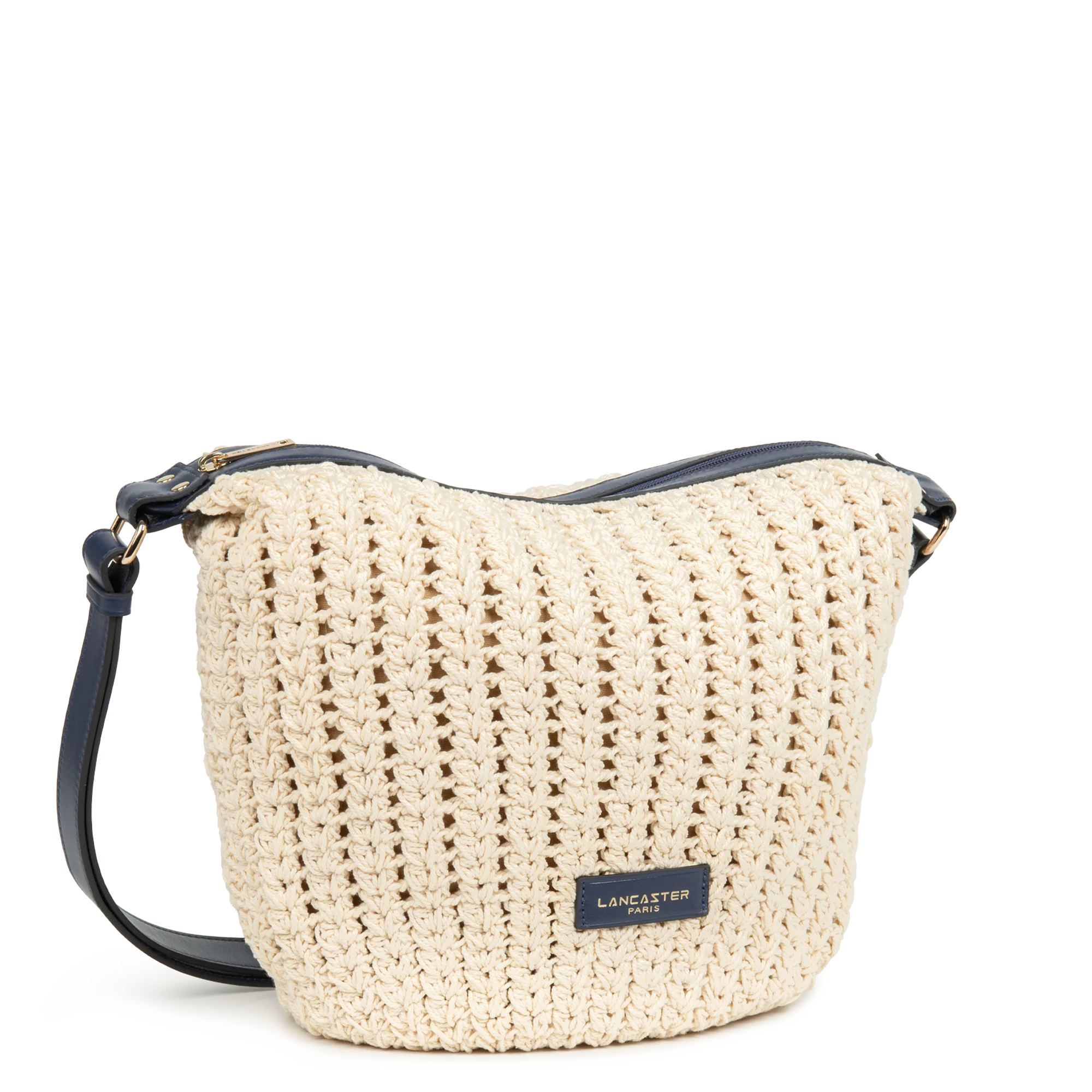 Grand sac seau - Tressé coton