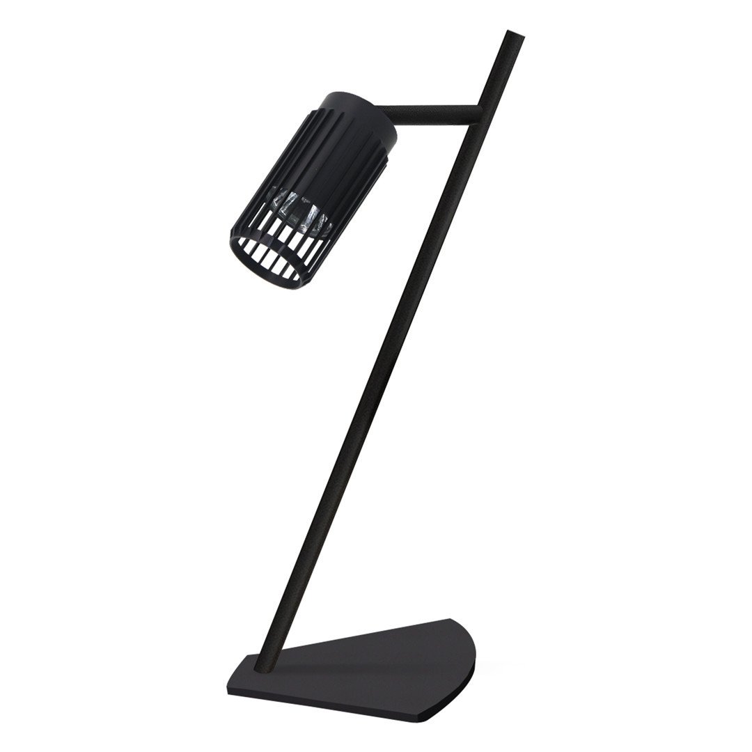 Lampka biurkowaczarna Vertical 1xGU10x8W wys:42,2cm Milagro
