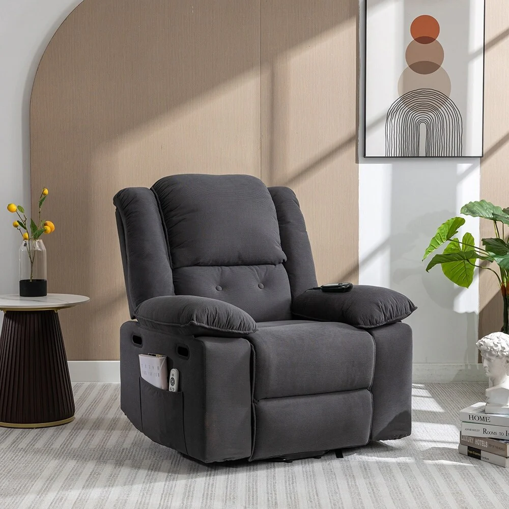 Power Lift Massage Recliner with Heat, Vibration Massage and Storage