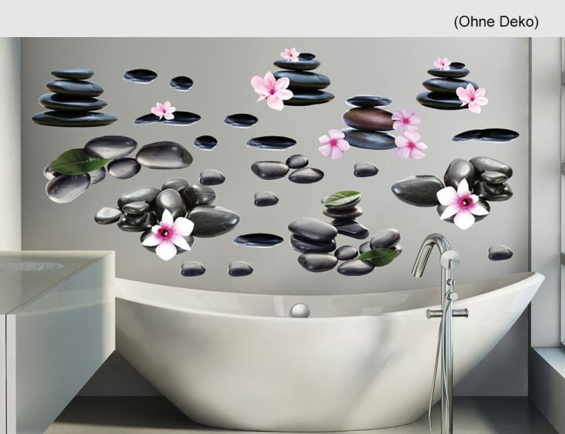 Wandtattoo Hot Stone Steine
