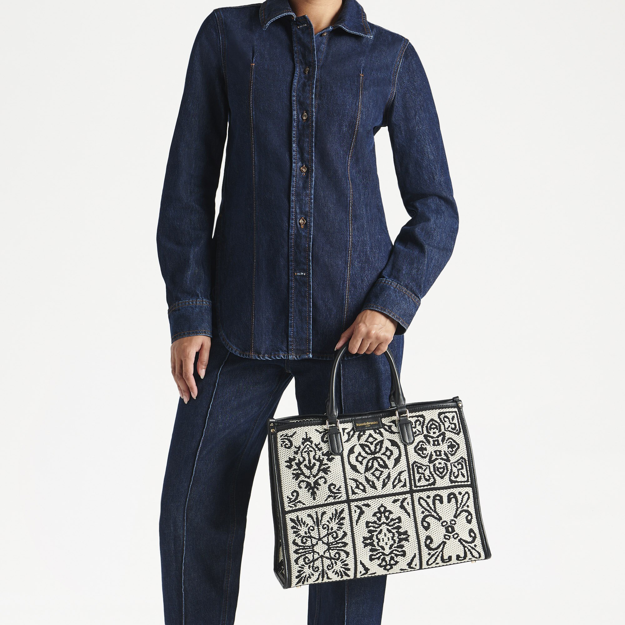 Gemini<br>Woven Shopper Tote