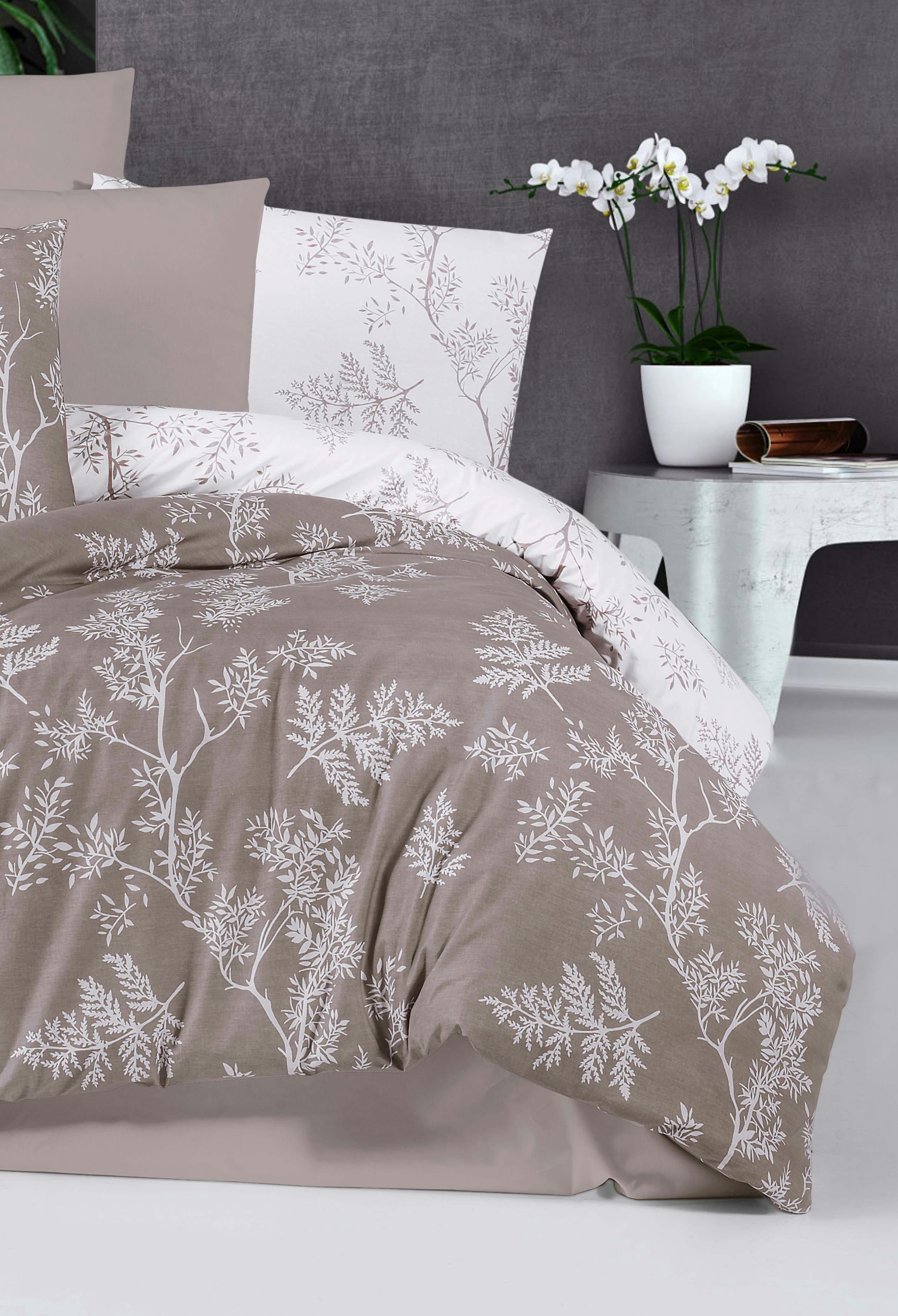 FOREST - Parure housse de couette 240x220 cm et 2 taies d'oreiller 65x65 cm