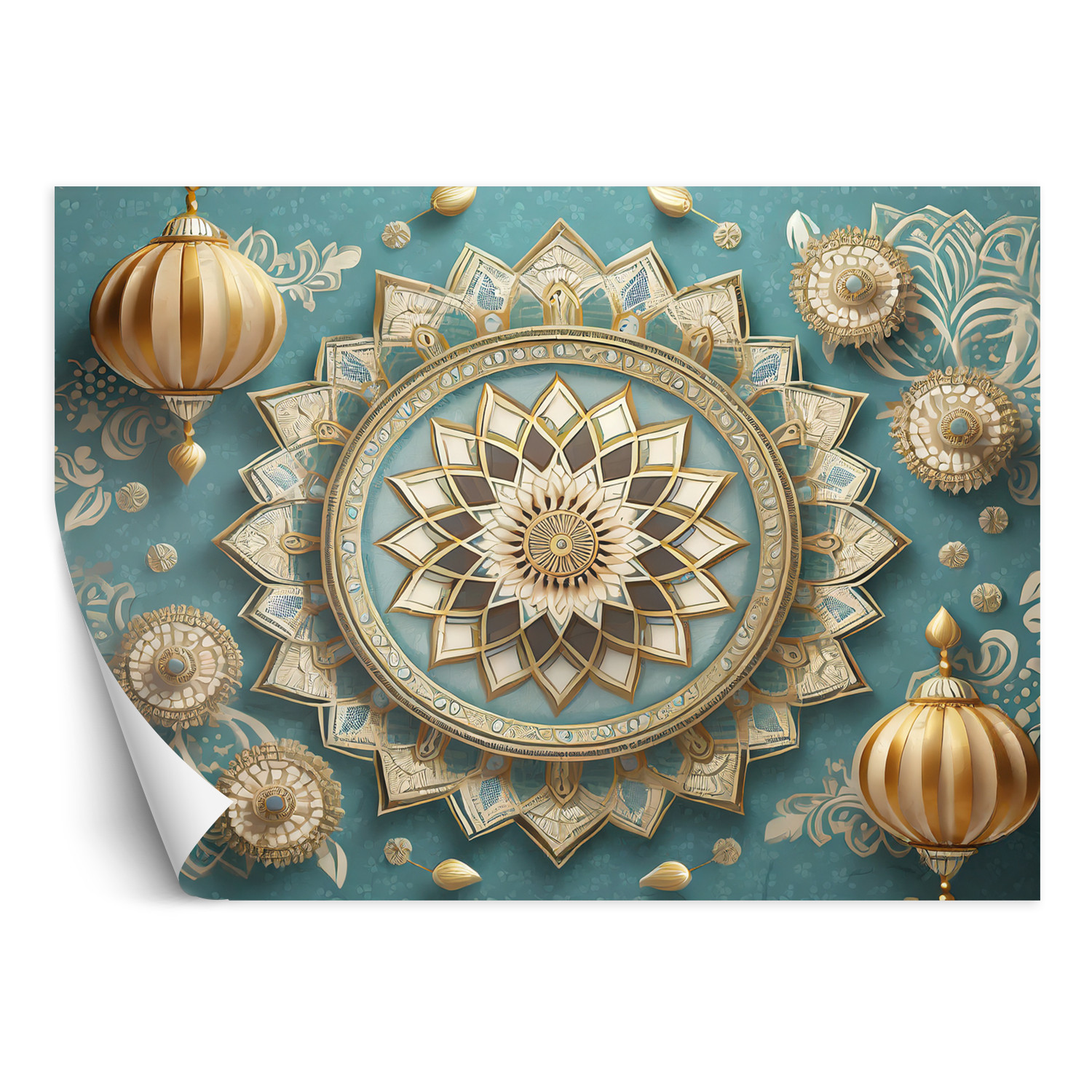 Feeby Fototapeta Mandala Rozeta Orientalna