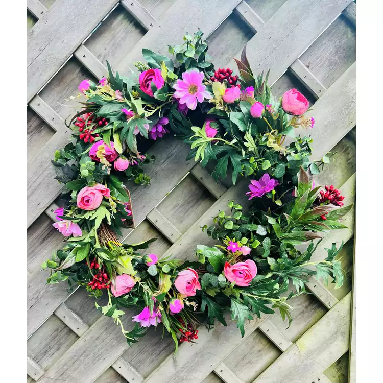 Garden XP Artificial Summer Wreath